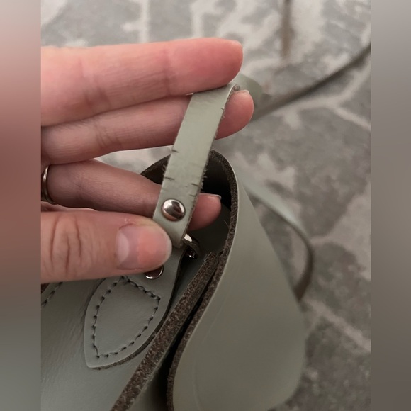 Cambridge Satchel Company Push Lock Medium in Stone - Picture 5 of 6